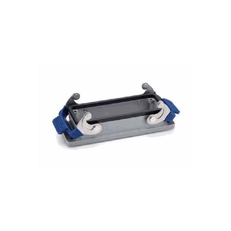 Embase encastrée 24B, Aluminium moulé sous pression, IP67, Sortie basse